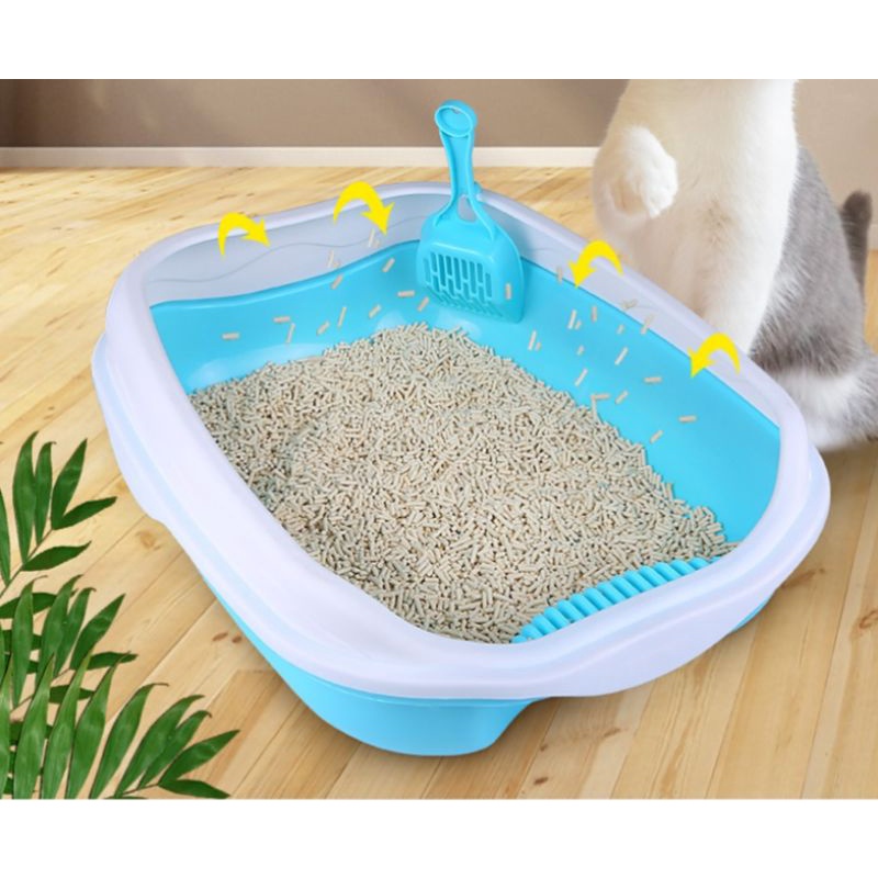 Litter box toilet bak pasir pup kucing anjing kelinci