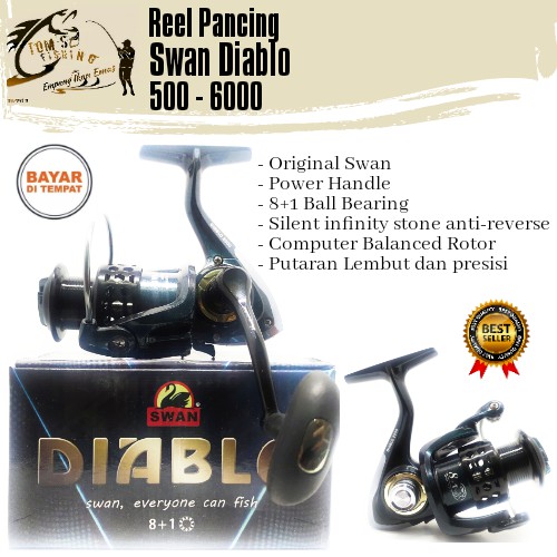 Reel Pancing Swan Diablo 500-6000 (8+1Bearing) Power Handle