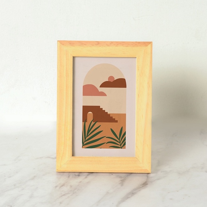 Wall Decor Frame Pinus 4R Aesthetic