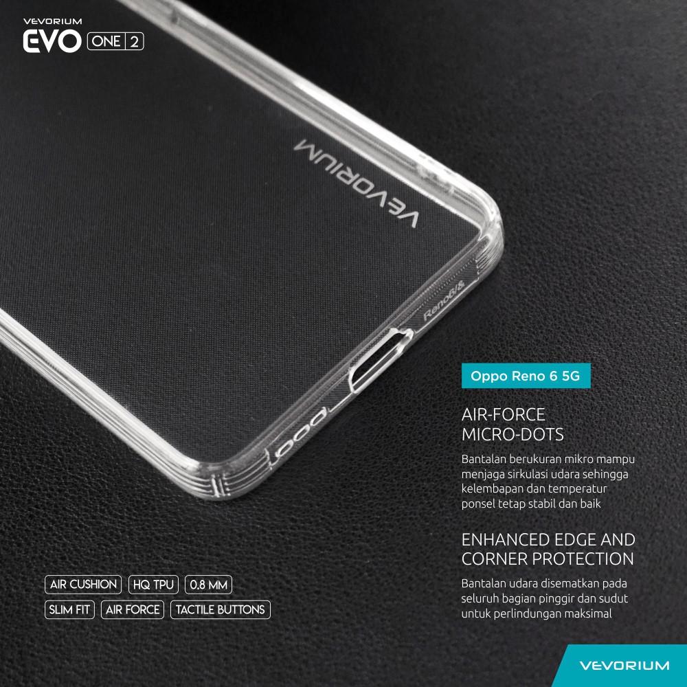 VEVORIUM EVO ONE Oppo Reno 6 Reno6 5G Soft Case Softcase Reno 6 PRO