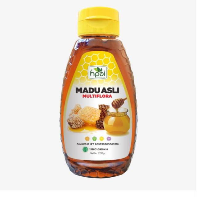 MADU ASLI MULTIFLORA HNI HPAI UNTUK DAYA TAHAN TUBUH