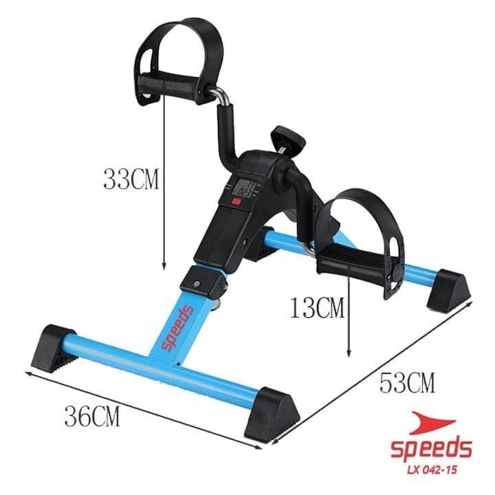 Sepeda Statis Home Gym Alat Terapi Stroke Latih Kaki Lansia 042-15