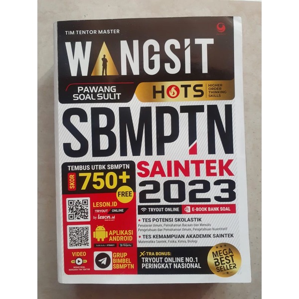 

WANGSIT SBMPTN SAINTEK 2023 BY TIM TENTOR MASTER