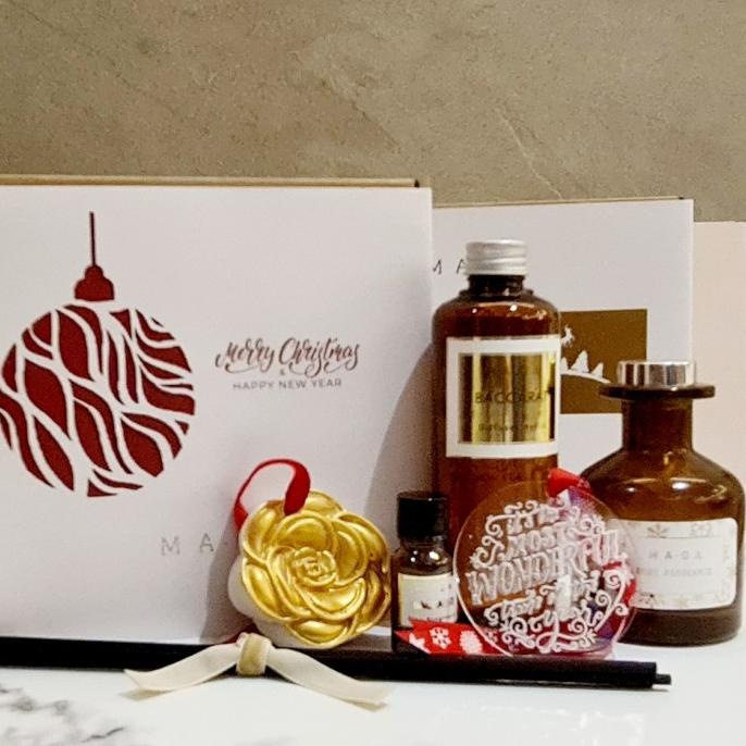 

CHRISTMAS HAMPER GIFT BOX KADO PRESENT NATAL HOME ROOM FRAGRANCE FGBV61352