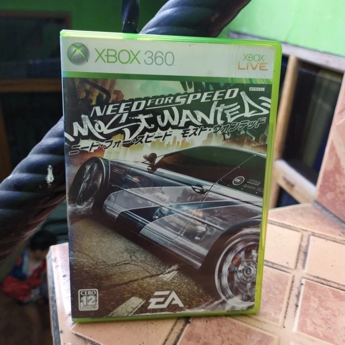 kaset game xbox 360 need for speed most wanted original
