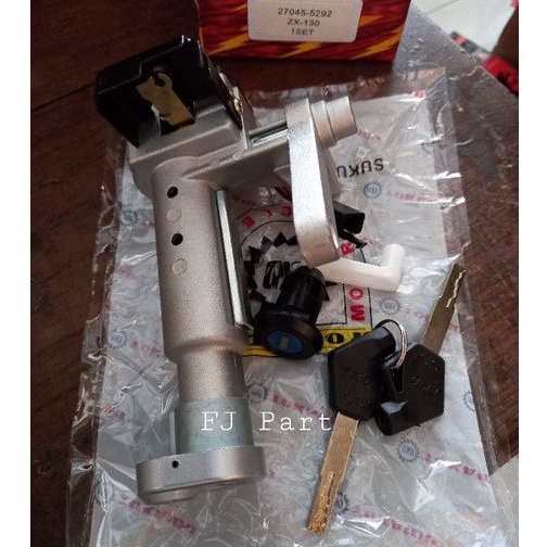 Kunci kontak + sadel assy Kawasaki ZX130 ZX-130 ZX 130