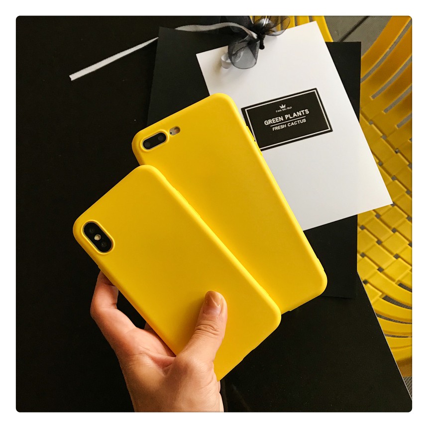 Lemon kuning soft full cover case Xiaomi Redmi Note7 Note6