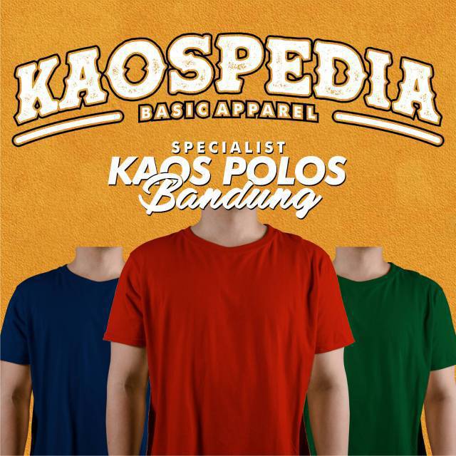 Kaos Polos Distro Grosir 100 Cotton Combed 30s Kaospedia Bandung Shopee Indonesia