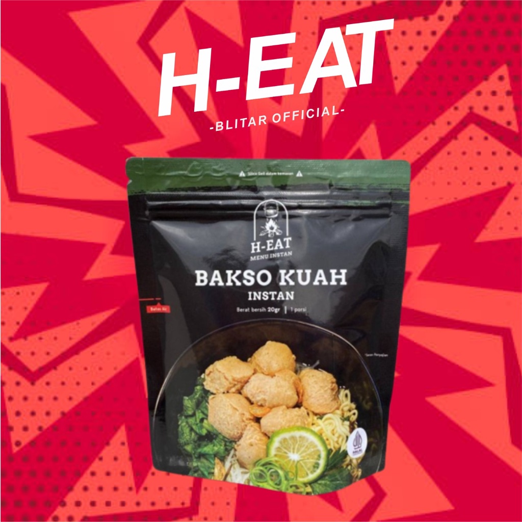 

H EAT Bakso Kuah Instan - Makanan Instan Cepat Saji