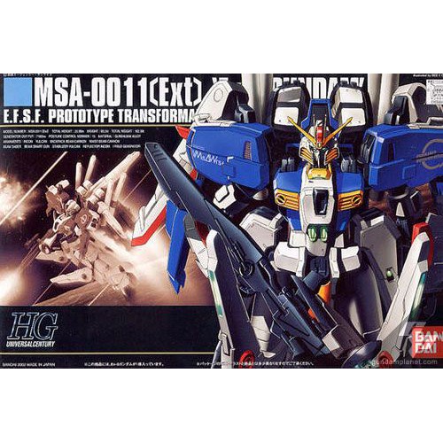 HG 1/144 HGUC MSA-0011 Ext Ex-S Gundam Bandai