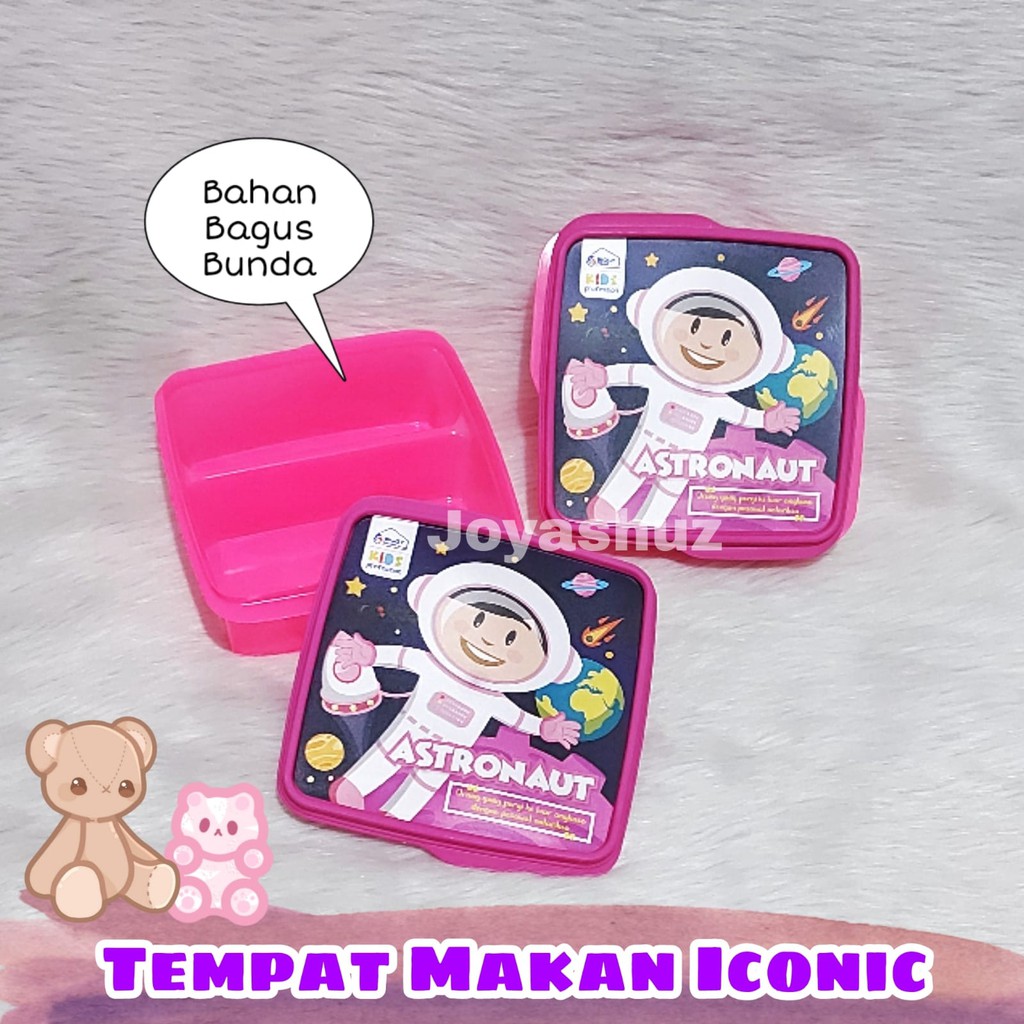 Lunch Box - Tempat Bekal Anak - Misting Karakter - Wadah Makan - Kotak Makan Anak - Souvenir Ultah
