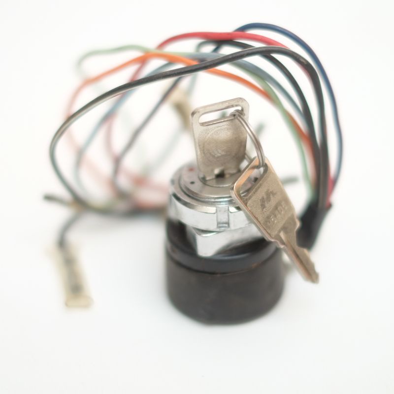 KUNCI KONTAK HONDA CB CB100 CB125 S90 S90Z BENLY S110 CG110 CG125 KABEL 7 ORIGINAL NOS ORI BARU