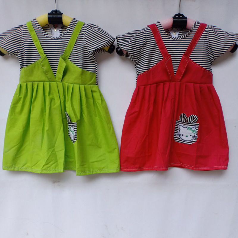 MURMER DRESS OVERALL ANAK:1-2 THN