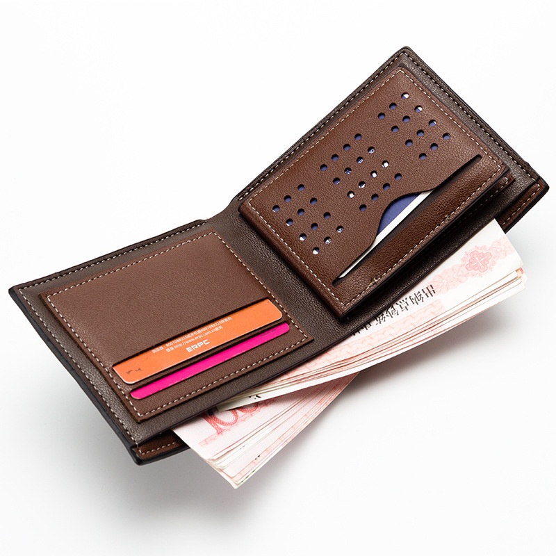 BAELLERRY BR005 Dompet Pria Bahan Kulit PU Leather Premium WATCHKITE BAEOS-1