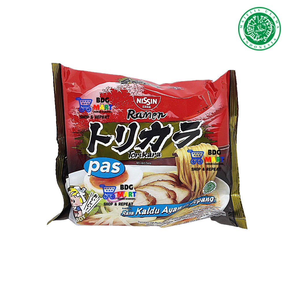 

Nissin Mikuya Pas Torikara Mie Ramen Jepang Rasa Kaldu Ayam Halal MUI - 76gr