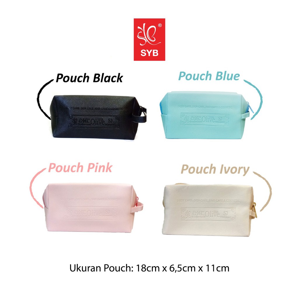 

Dompet Kosmetik - Pouch Syb ( Warna Random )