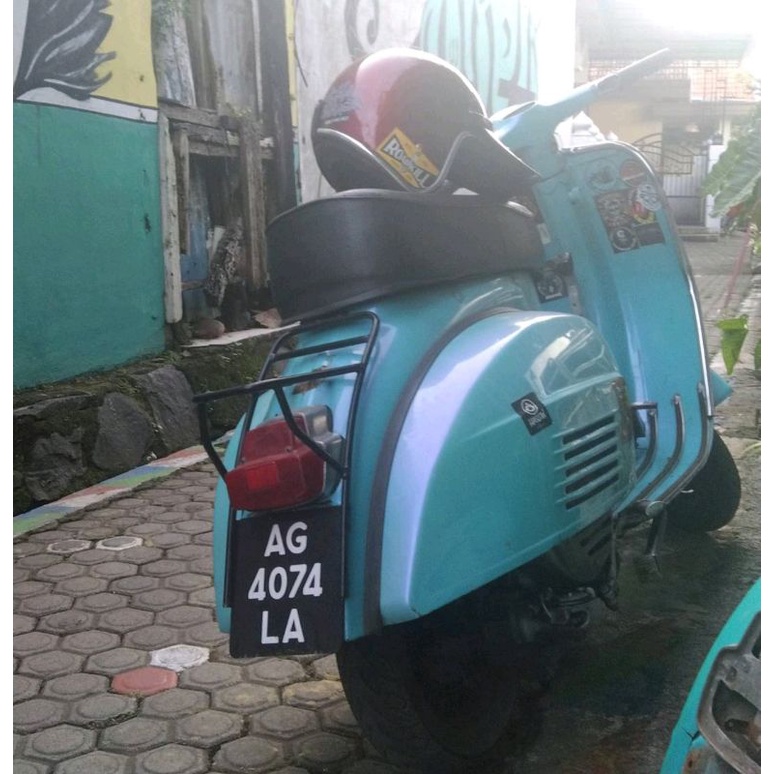 BACKRACK VESPA PTS RAK BELAKANG VESPA SMALLFRAME PTS SPECIAL DARLING SUPER SPRINT