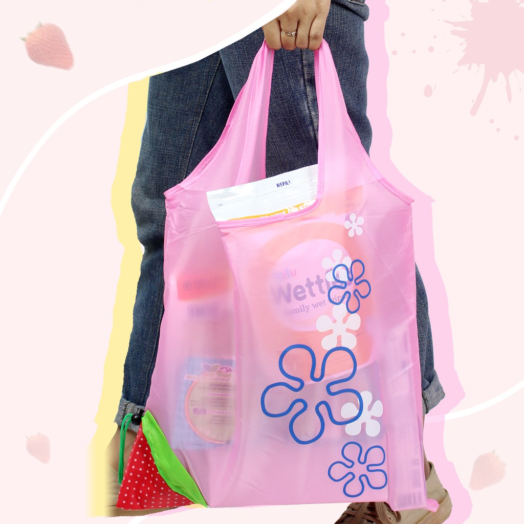 Tas Belanja Jinjing / Strawberry Shopping Bag G004