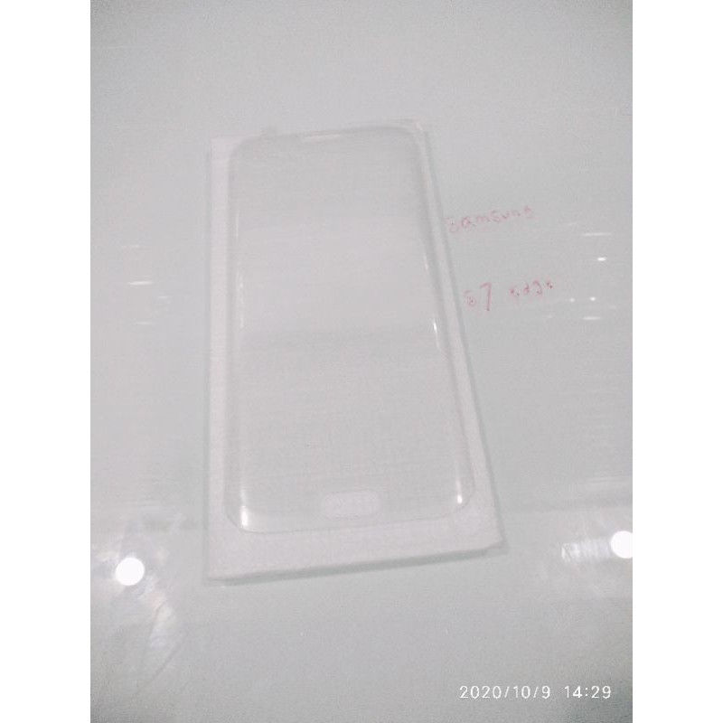 TEMPERED GLASS SAMSUNG S7 EDGE TRANSPARAN