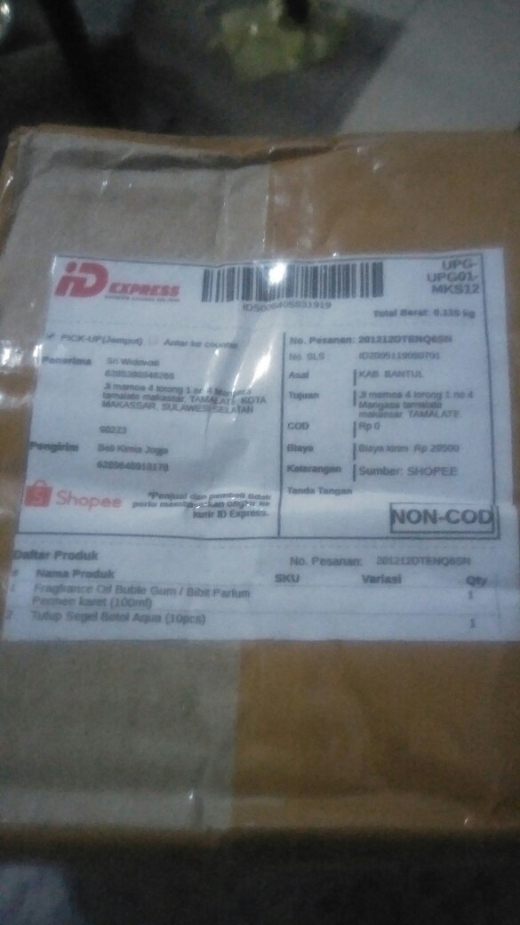 Tutup Segel Botol Aqua Plastik