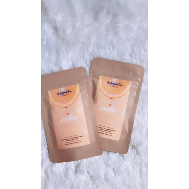 Masker SMOOTHIES Vitamin C &amp; Collagen The Original Face