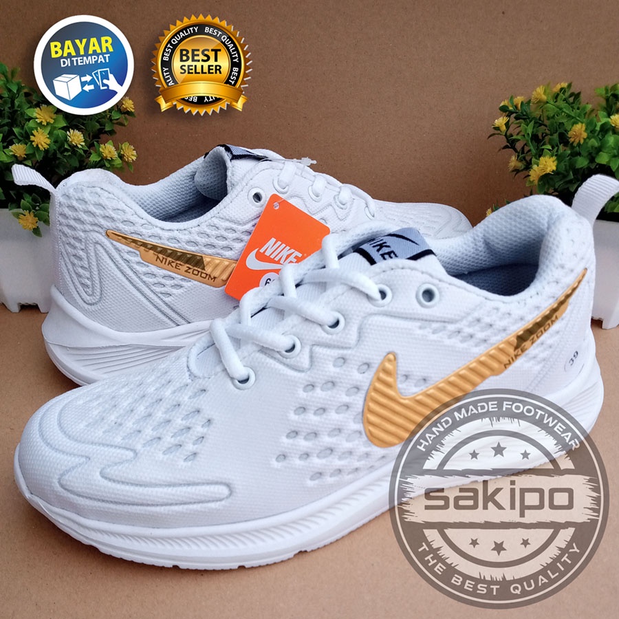 PROMO 9.9 SUPER SHOPPING DAY !! SEPATU OLAHRAGA LARI JOGGING WARNA PUTIH / SEPATU OLAHRAGA OUTDOOR PRIA WANITA / SEPATU LARI JOGGING / SEPATU SENAM FITNES DAN GYM / SEPATU GERAK JALAN AGUSTUSAN KEMERDEKAAN / SEPATU HANGOUT / SAKIPO