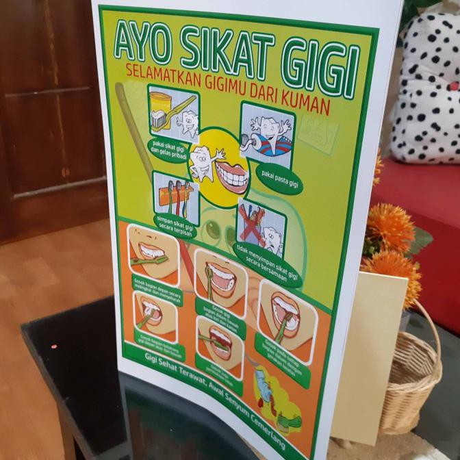 Poster Ayo Sikat Gigi Promo Shopee Indonesia