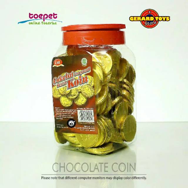 

Coklat coin LBF isi 120 keping