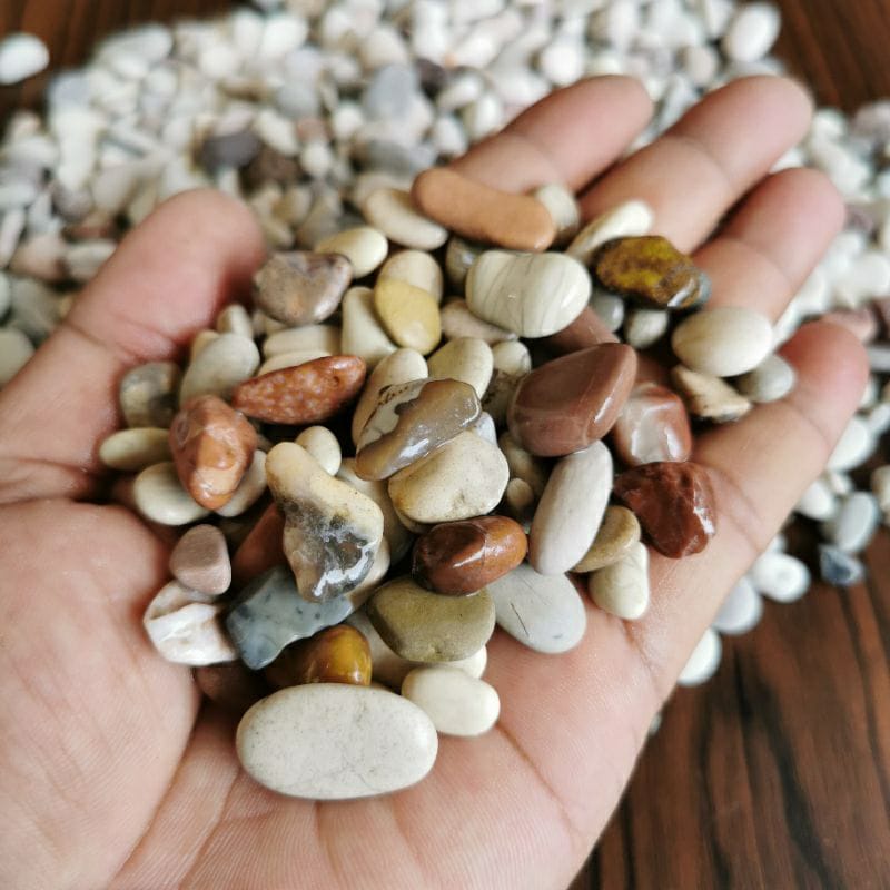 batu pancawarna karung BATU TAMAN BATU ALAM / BATU AQUARIUM batu warna warni 12 kg BATU PANCA WARNA