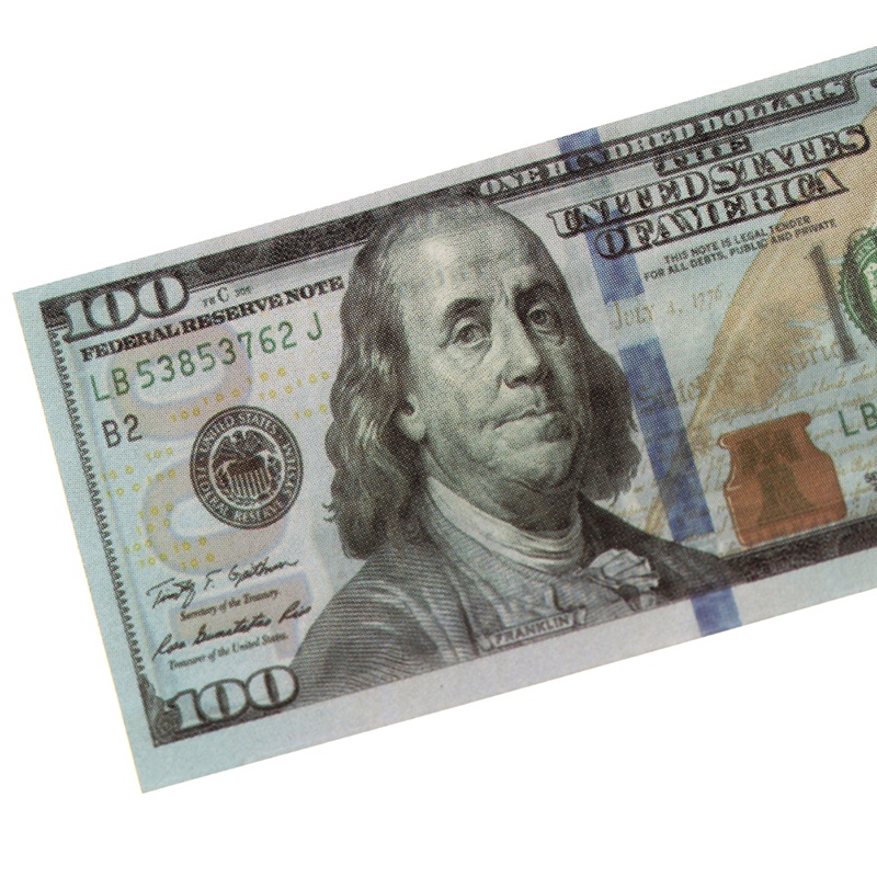 &lt; E2id &amp; &gt; Mainan Miniatur Dollar 100 Dollar Untuk Anak