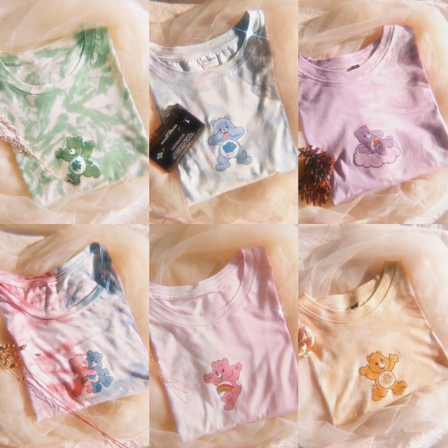 Care Bears Tie Dye Tshirt