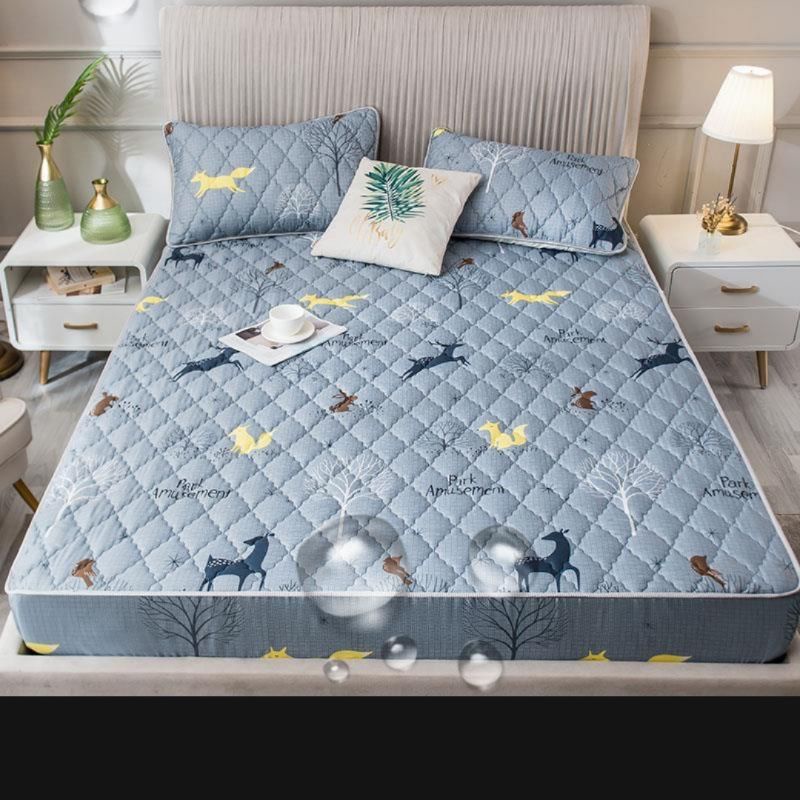 Sprei Waterproof / Sprei Protector bermotif / Sprei anti air ukuran 180x200CM dan 160x200CM-180 MOTIF SRIGALA