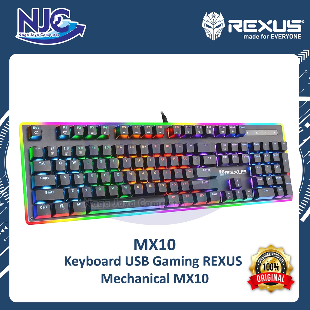 REXUS KEYBOARD GAMING MECHANICAL LEGIONARE MX10 RGB