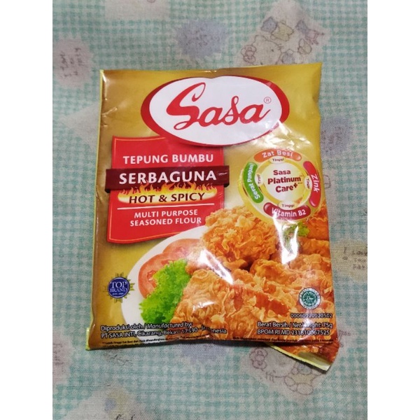 

sasa tepung ayam goreng rasa pedas 75gr