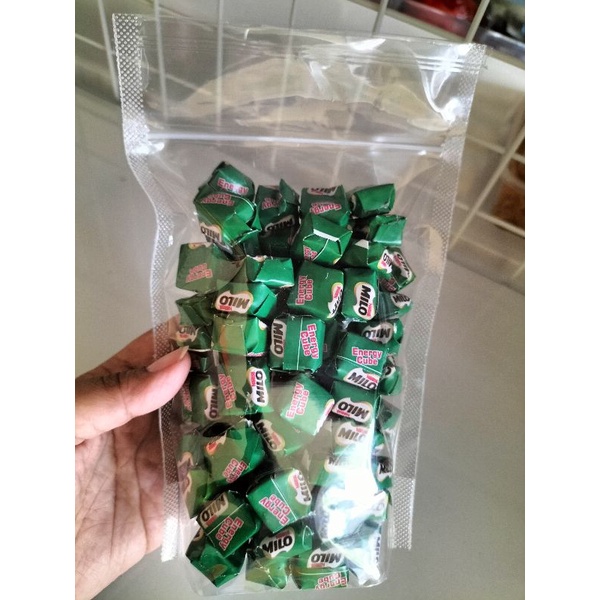 

milo berbentuk permen beku