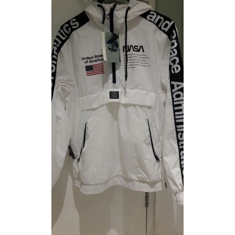 Jastip Pull & Bear Jaket Hoddie Man edisi NASA