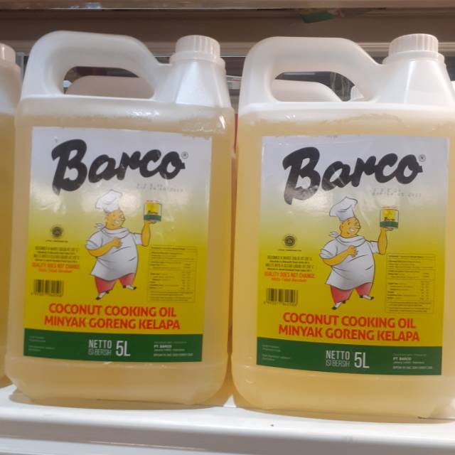 Barco minyak goreng kelapa 1liter