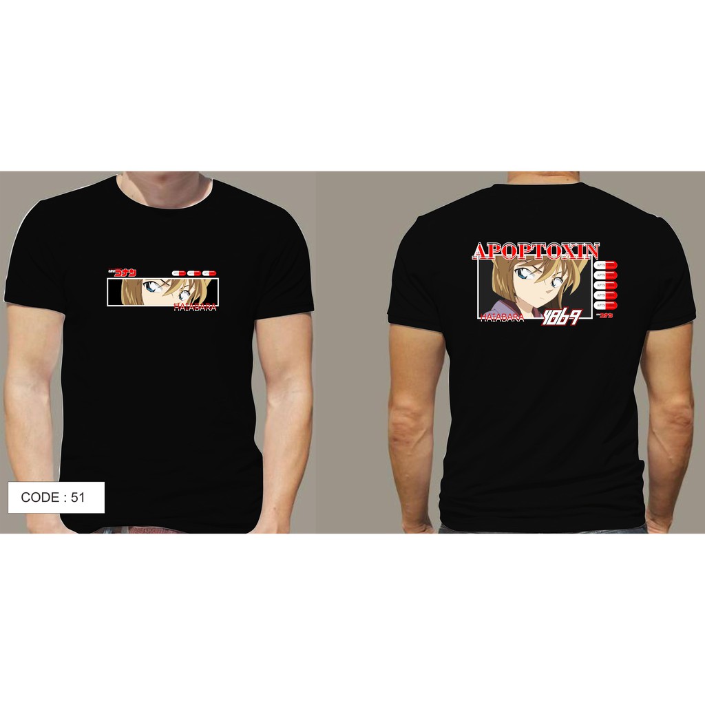 T-SHIRT KAOS ANIME AI HAIBARA