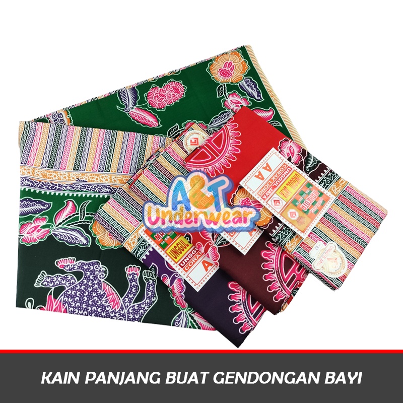 AT173-Kain Panjang Gendongan Bayi MJAA kain batik Selendang