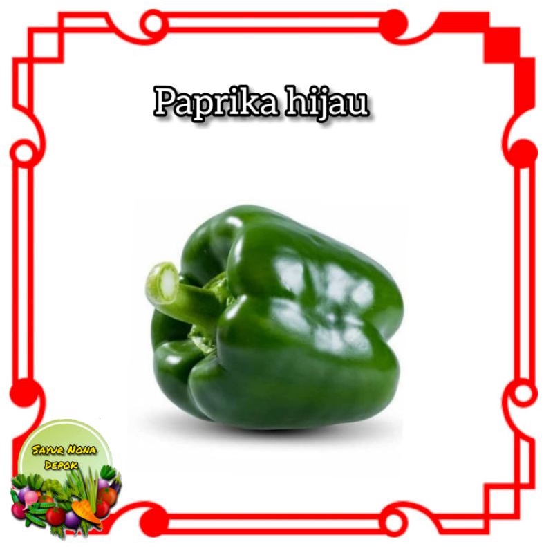 

paprika hijau fresh