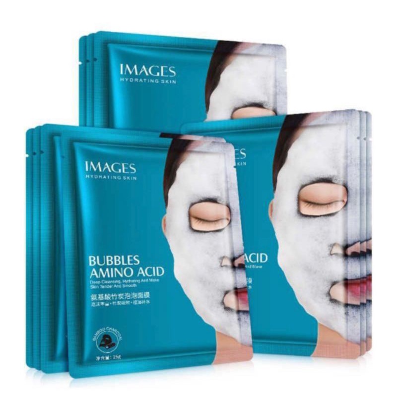 IMAGES AMINO ACID BUBBLE MASK