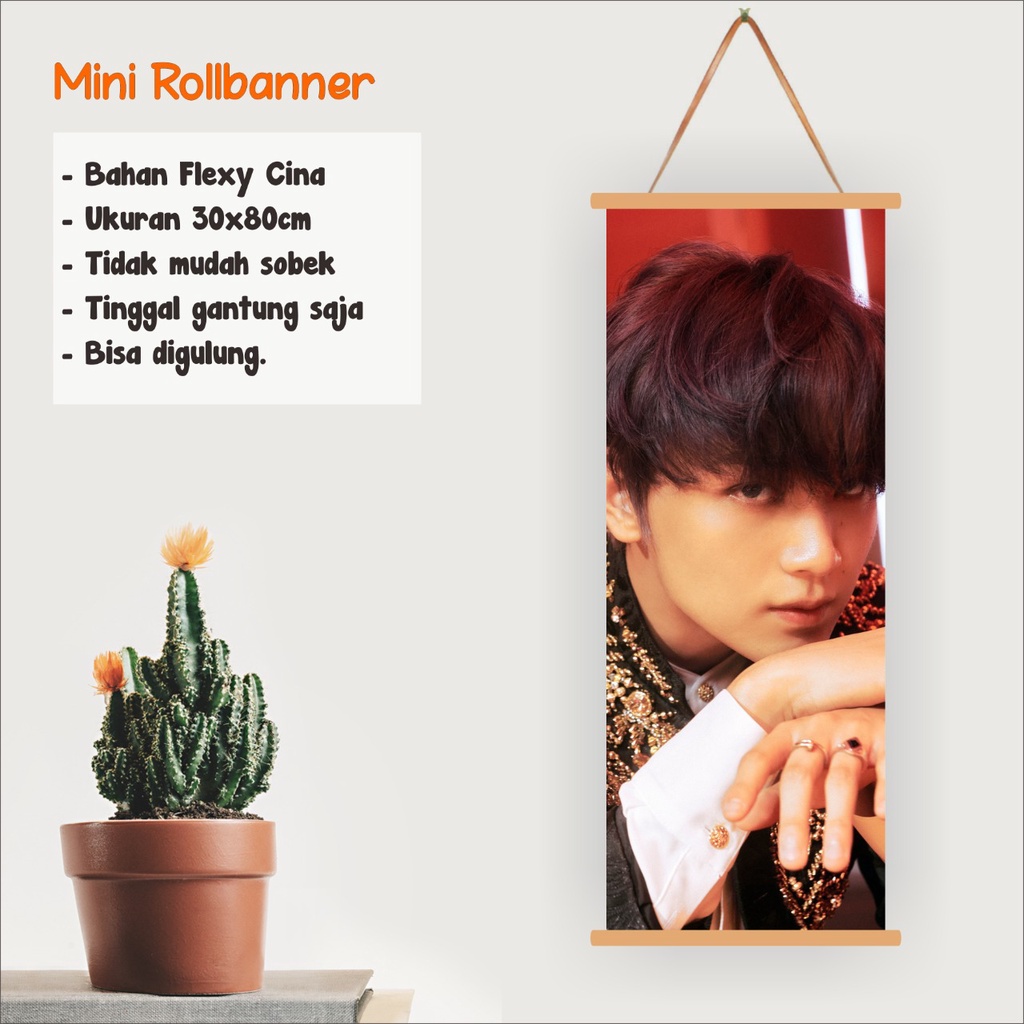 MINI ROLL BANNER  NCT 127 HAECHAN FAVORITE