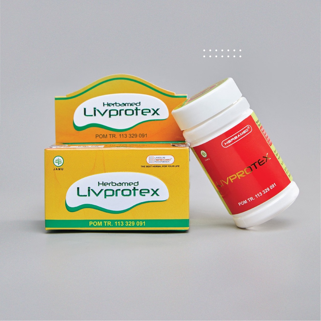 Obat Herbal Detoksifikasi Liver / Hati Livprotex