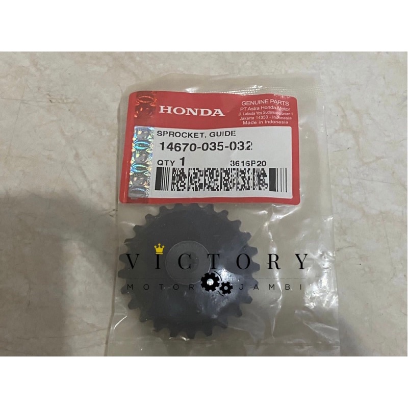 GIGI POMPA OLI SPROCKET GUIDE SUPRA GRAND HONDA-1