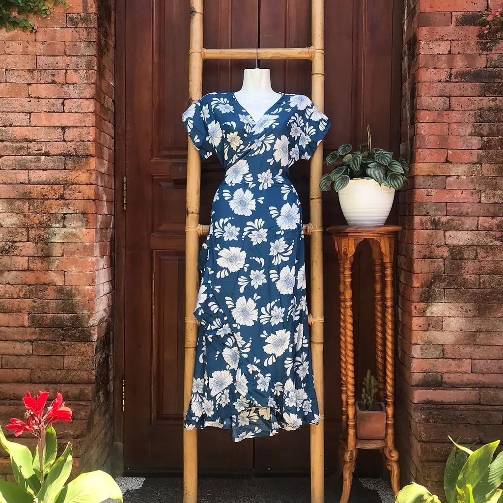 Dress Kimono Bali Panjang Home Dress