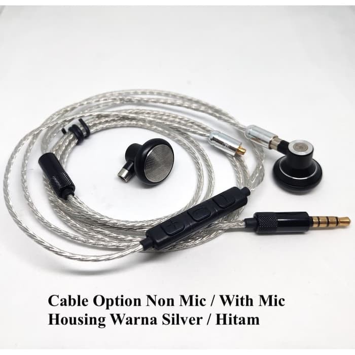 Custom Earphone High End Reference Open Back MMCX Cable Detachable