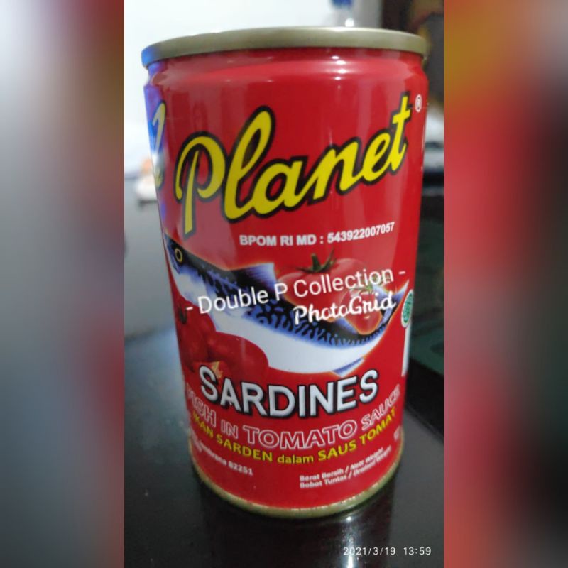 

sarden planet saus tomat 155gr