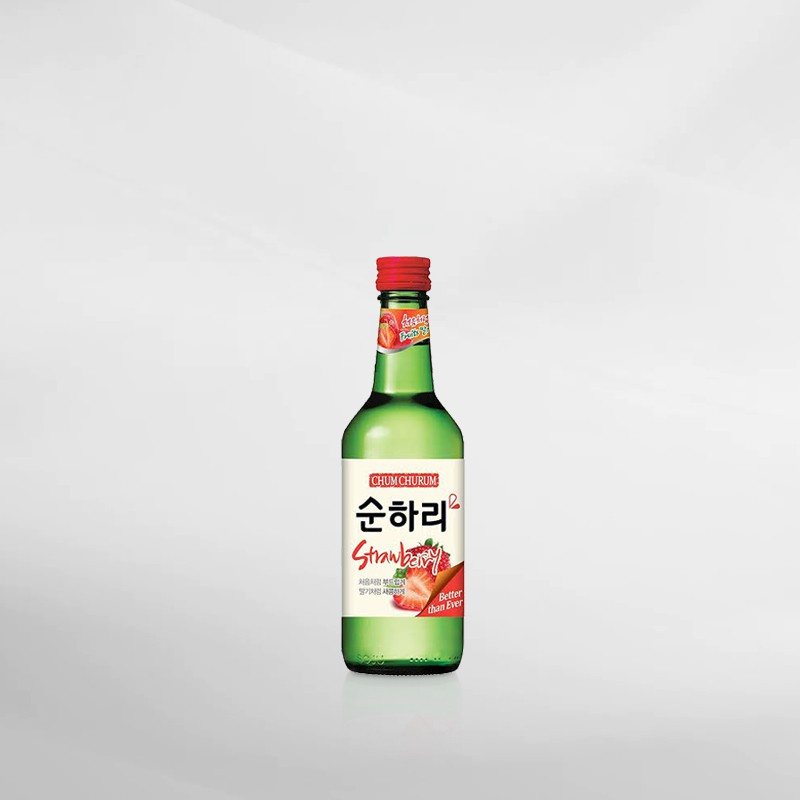 Chumchurum Soju Strawberry 360 Ml ( Original &amp; Resmi By Vinyard )