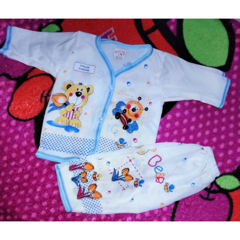 3 SETELAN BAJU BAYI lengan panjang/baju bayi lengan panjang/baju bayi baru lahir