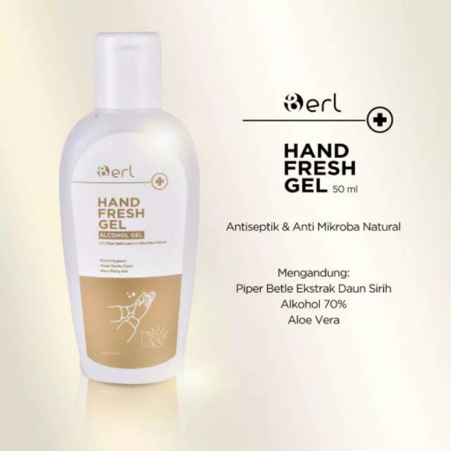 Hand Fresh Gel Sanitizer B Erl Cosmetics